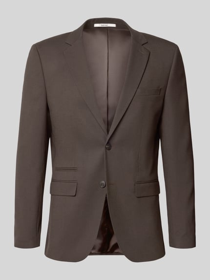 Slim Fit Sakko mit Woll-Anteil Modell 'SLIM-NEIL' Shop The Look MANNEQUINE