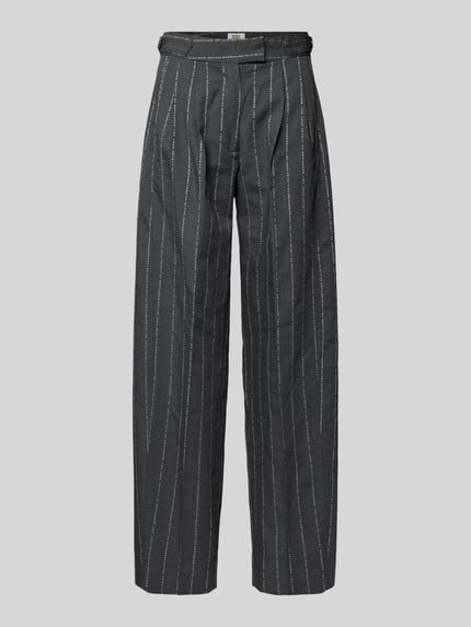 Scotch & Soda Stoffhose mit Woll-Anteil und Gesäßtaschen Anthrazit 2