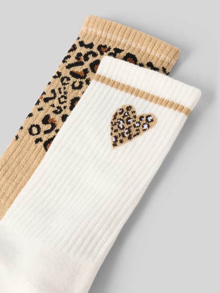 Tamaris Socken mit Herz-Detail im 2er-Pack Beige 2
