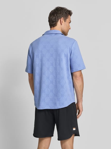 BOSS Green Relaxed Fit Freizeithemd aus Baumwoll-Mix Modell 'ST_MEMBER' Blau 5