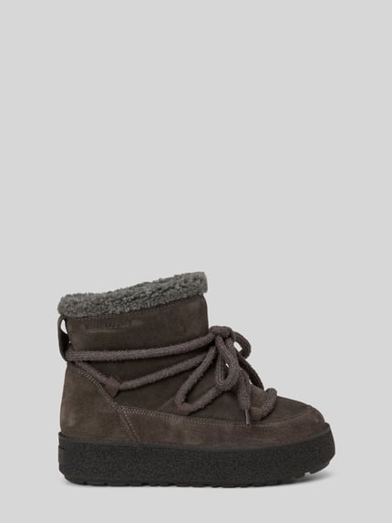 Marc O'Polo Boots aus Rindsvelours mit Warmfutter Modell 'PIA 10' Black 2