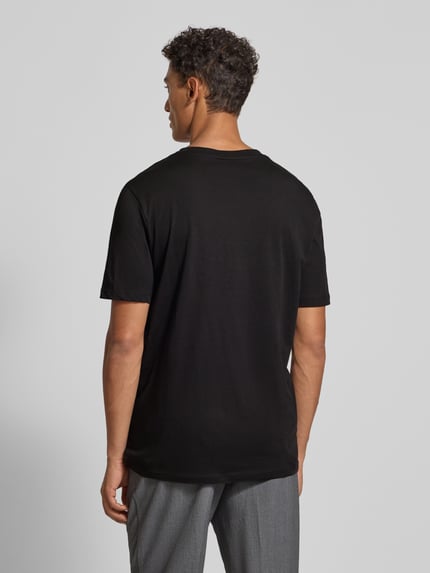 HUGO T-shirt o kroju regular fit w zestawie 2 szt. model ‘DUGOPAK’ Czarny 5
