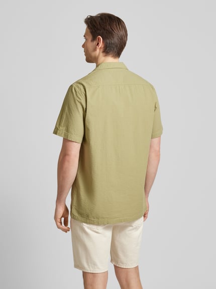 Tommy Hilfiger Regular Fit Freizeithemd mit Logo-Stitching Oliv 5