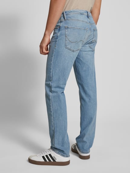 JACK & JONES Regular fit jeans in 5-pocketmodel model 'CLARK' Lichtblauw - 5