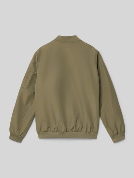 JACK & JONES Bomberjack met ritszakken Olijfgroen - 3