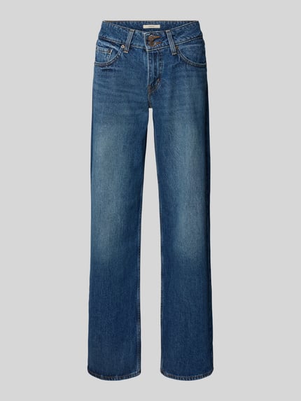 Levi's® Loose Fit Jeans mit Eingrifftaschen Modell 'SUPERLOW' Marine 2