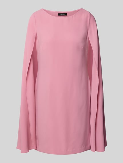 Lauren Ralph Lauren Cocktailkleid mit U-Boot-Ausschnitt Modell 'PETRA' Rose 2