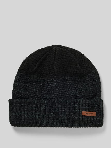 Barts Beanie mit Label-Detail Black 1