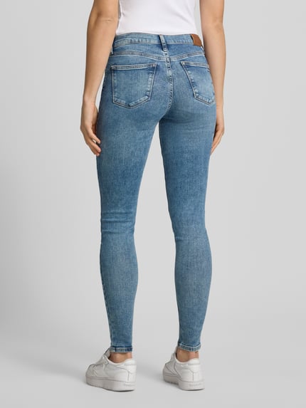 Tommy Jeans Skinny Fit Jeans aus Baumwoll-Mix Jeansblau 5