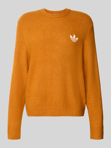 adidas Originals Pullover mit Logo-Stitching Cognac 1