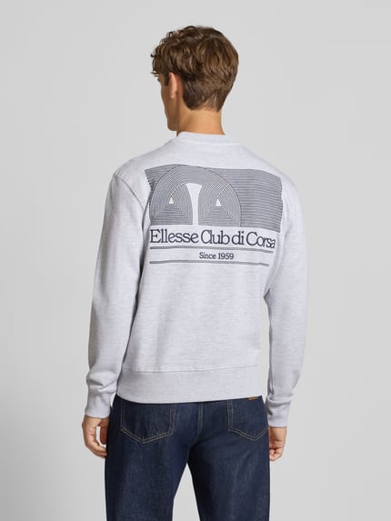 ellesse Sweatshirt mit Label-Stitching Hellgrau 5