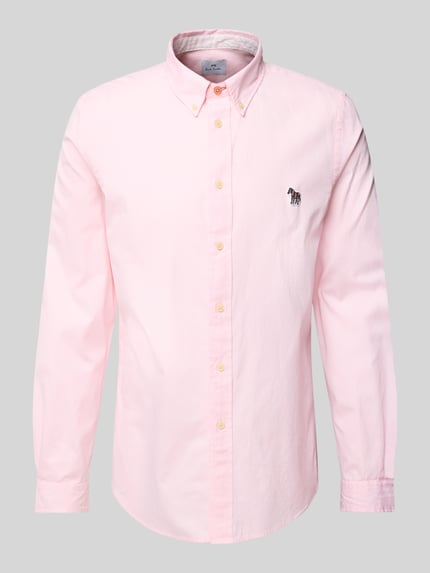 Paul Smith Freizeithemd mit Knopfleiste Hellrosa 2