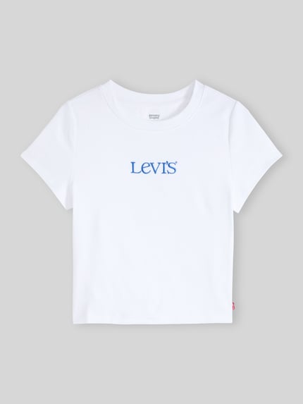 Levi's® Regular Fit T-Shirt aus Baumwoll-Mix Weiss 2