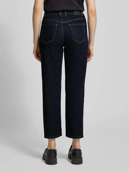 Marc Cain Jeans mit 5-Pocket-Design Dunkelblau 5