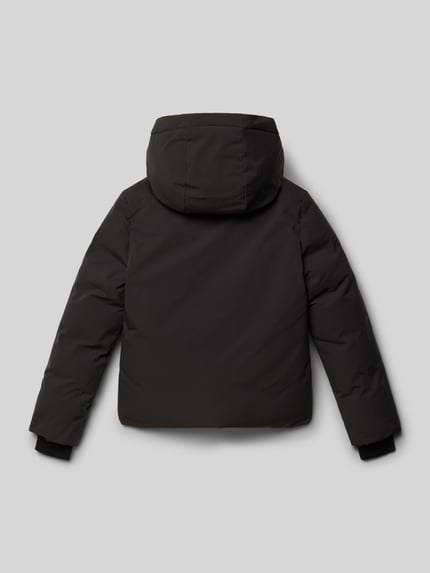Cars Jeans Gewatteerd jack met capuchon, model 'LOZZO' Zwart - 3
