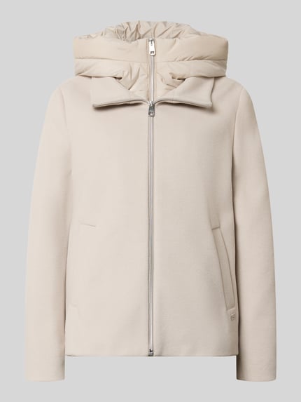 Produktfoto, Jacke mit Reißverschluss von CINQUE in Beige, Material-Mix mit Viskose-Anteil, Kapuze, Regular Fit, Modell 'MIRO'