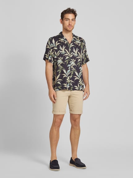 MANGO Regular Fit Jeansshorts im 5-Pocket-Design Modell 'NEPTO' Beige 1
