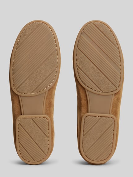 Tommy Hilfiger Loafer aus echtem Leder Khaki 3