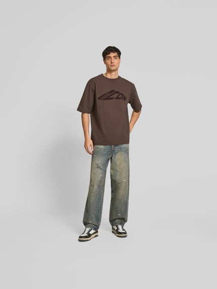 Dsquared2 T-shirt van puur katoen Lichtbruin - 1
