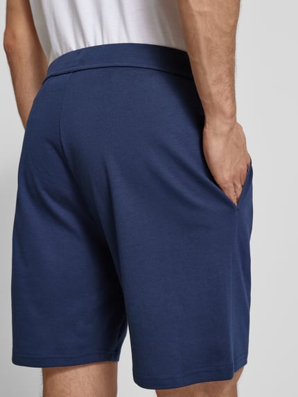 Christian Berg Men Sweatshorts aus reiner Baumwolle Marine 3