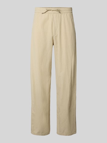 Lindbergh Stoffen broek met achterzakken Steengrijs - 2