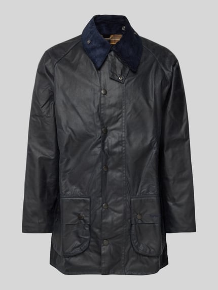 Barbour Parka mit Pattentaschen Modell 'BEAUFORT' Marine 2