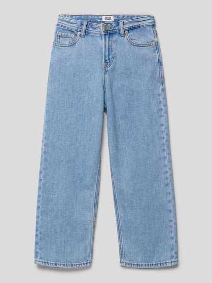 JACK & JONES Jeansy o kroju baggy fit z 5 kieszeniami model ‘ALEX’ Jasnoniebieski 1