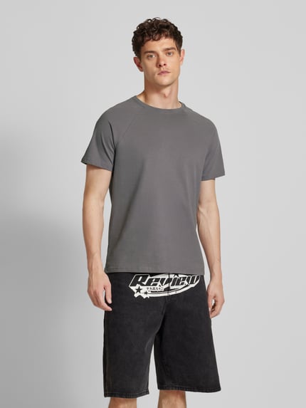 REVIEW T-Shirt mit Raglanärmeln Dunkelgrau 4