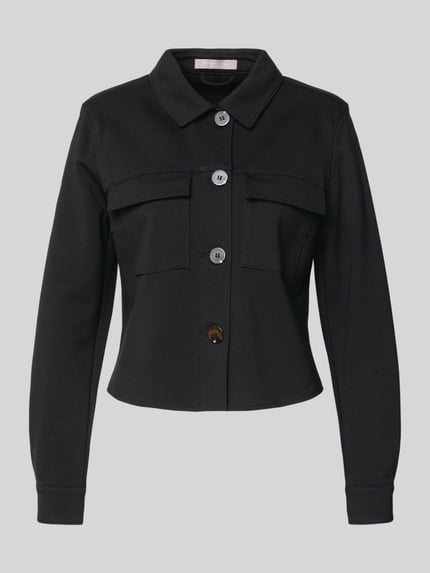 Christian Berg Woman Selection Blazer met platte kraag Zwart - 2