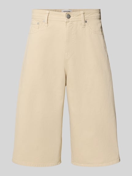 JACK & JONES Baggy Fit Jeansshorts im 5-Pocket-Design Modell 'OWEN ROY' Offwhite 2