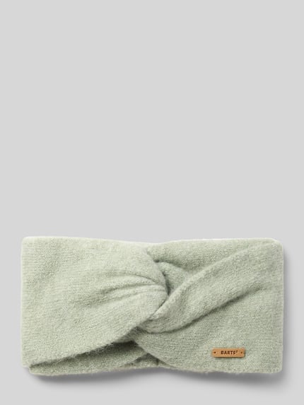 Produktfoto, mintgrünes Stirnband mit Knotendetail Modell 'Witzia' von Barts, weiche Textur, Damen Stirnband von Barts