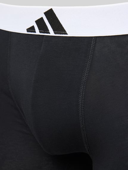 adidas Sportswear Boxershort met elastische band met logo in een set van 5 stuks Zwart - 2