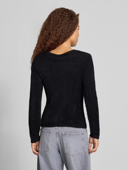 ONLY Pullover mit weicher Struktur-Strickoptik Black 5