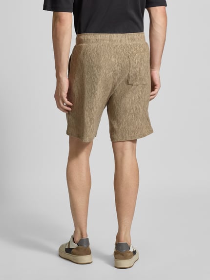 Jake*s Studio Men Sweatshorts mit elastischem Bund Beige 5