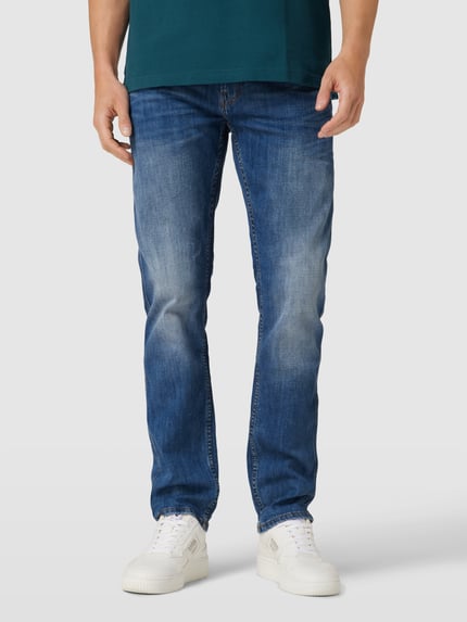 PME Legend Regular fit jeans in used-look, model 'Nightflight' Lichtblauw - 4