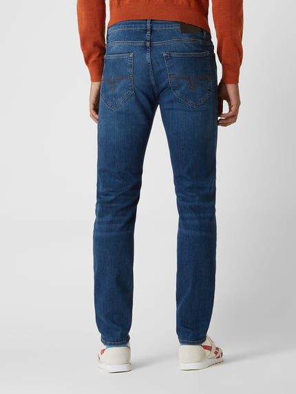JOOP! JEANS Jeansy o kroju regular fit z domieszką stretchu model 'Mitch' Jeansowy niebieski 5