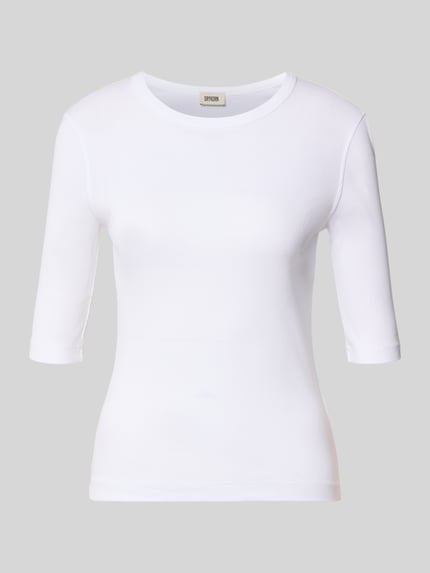 DRYKORN Regular Fit Longsleeve mit Rundhalsausschnitt Modell 'Selay' Weiss 2