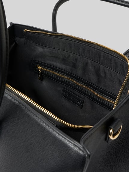 Valentino Bags Shopper mit Label-Prägung Black 4