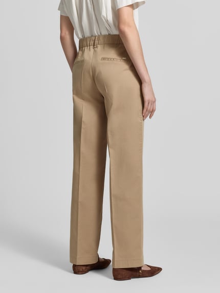 Brax Chino mit Bügelfalten Beige 5