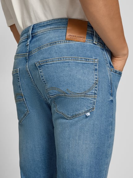 JACK & JONES Jeans met 5-pocketmodel, model 'MIKE' Lichtblauw - 3
