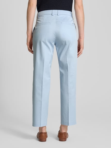 Tommy Hilfiger Slim fit chino van een mix van katoen en lyocell Lichtblauw - 5