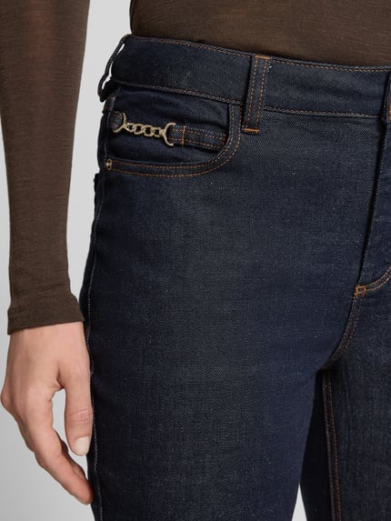 COMMA Relaxed Fit Jeans mit Eingrifftaschen Jeansblau 3