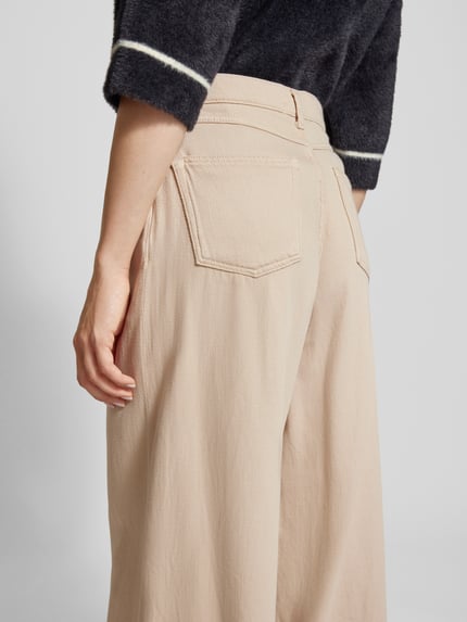 Essentiel Antwerp Wide Leg Jeans im 5-Pocket-Design Ecru 3