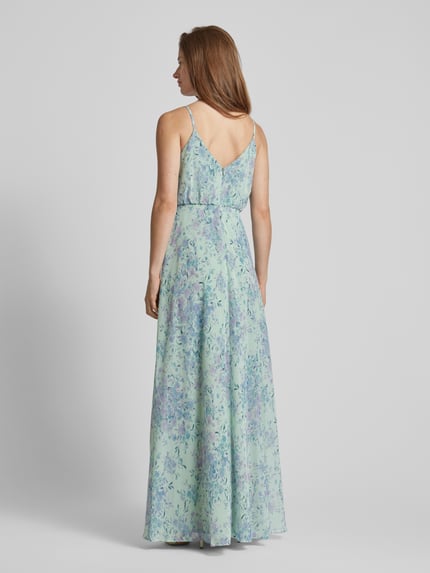 Jake*s Cocktail Abendkleid mit floralem Muster Mint 5