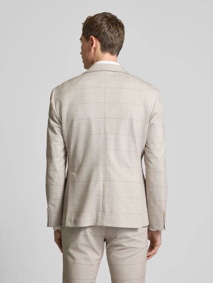 Atelier Torino Sakko mit Brustleistentasche Beige 5