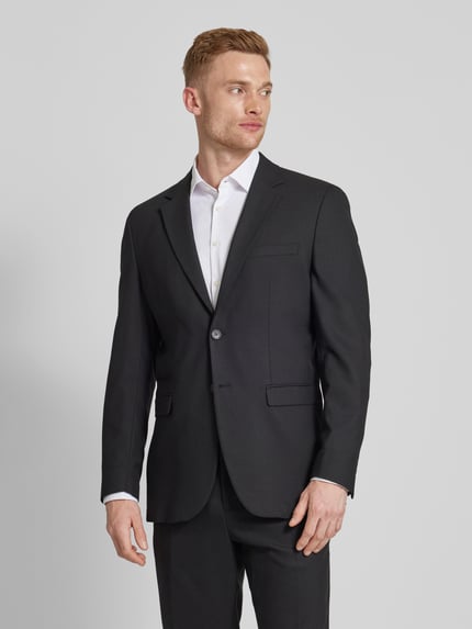 Selected Slim Fit Sakko mit Woll-Anteil Modell 'SLIM-NEIL' Black 4