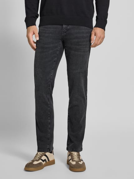 MCNEAL jeansy o kroju slim fit z 5 kieszeni Średnioszary 4