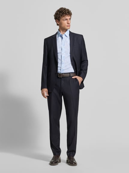 OLYMP Modern Fit Business-Hemd mit Kentkragen Bleu 1