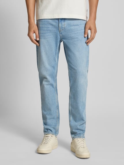 Marc O'Polo DENIM Jeansy o kroju tapered fit z mieszanki bawełny model ‘ARIC’ Jasnoniebieski 4