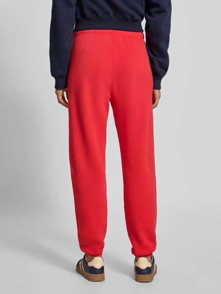Polo Ralph Lauren Spodnie dresowe z elastycznym ściągaczem Czerwony 5